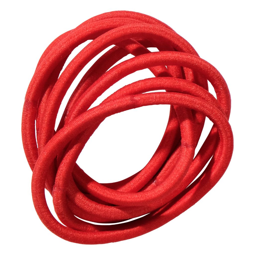 School Hair Accessories red elastics