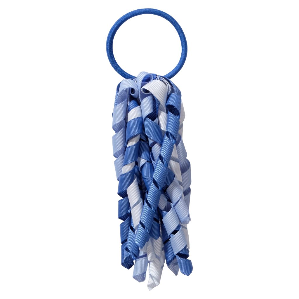School hair accessories Korker Elastic hair tie light blue mix